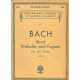Schirmer's Bach Short Preludes And Fugues