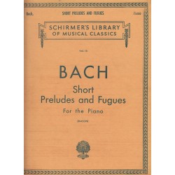 Schirmer's Bach Short Preludes And Fugues Mason 1967