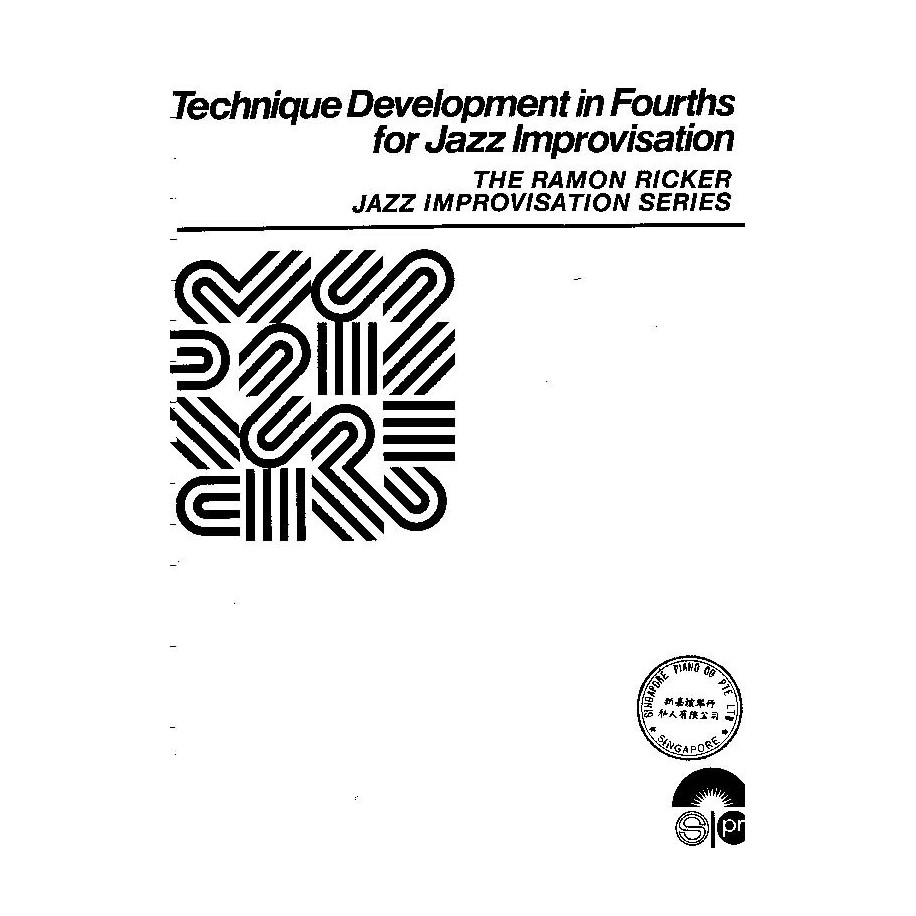 Technique Development In Fourths For Jazz Improvisation - Ramon Ricker