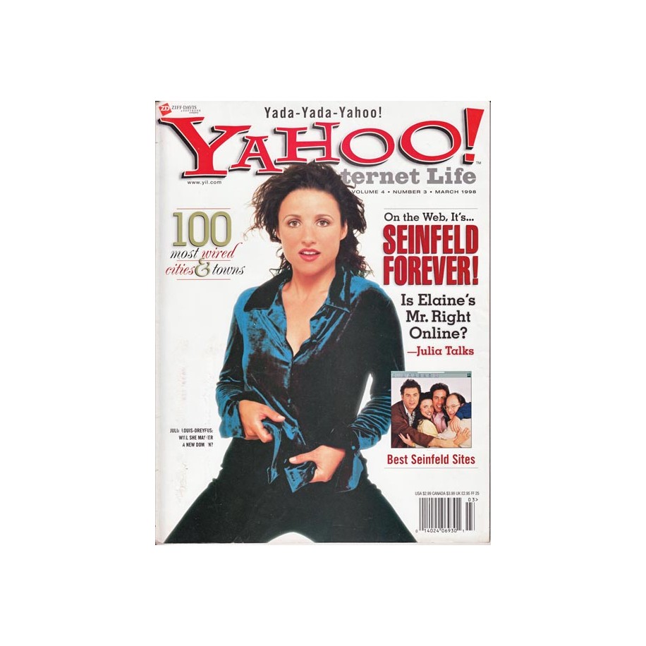 Yahoo Internet Life Magazine March 1998