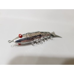 Fish Pendant with Articulated Scales